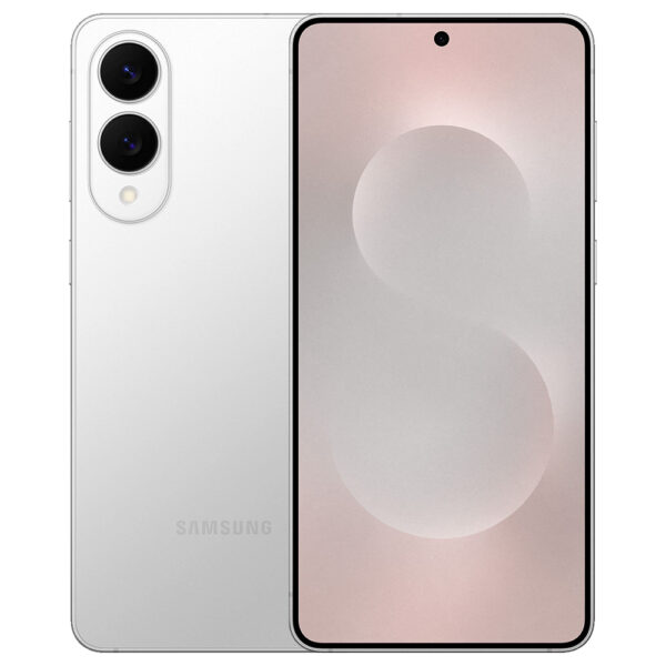 Samsung Galaxy S25 Edge - Mobiltelefon - 512GB - Titanium Silver - Magenta Edition