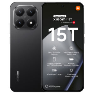 Xiaomi 15T - Mobiltelefon - 256 GB - Schwarz - Magenta Edition
